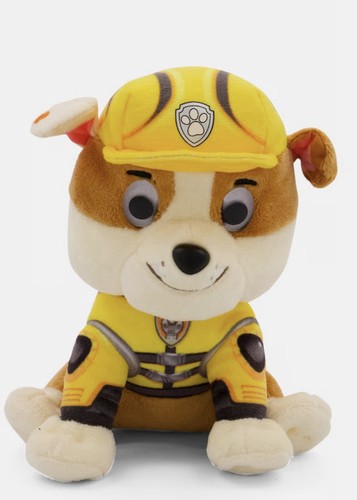 Paw patrol rubble plush - rubble,