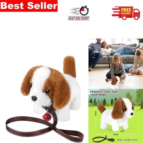 Interactive plush puppy - plush,