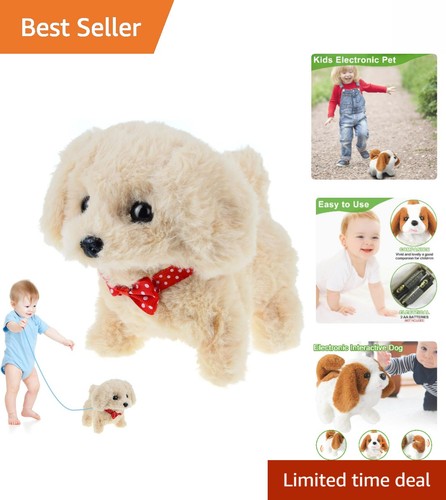 Toy puppy interactive walking - interactive,