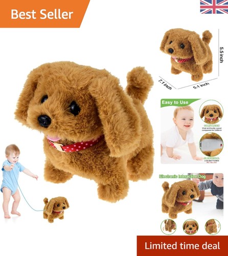 Electronic walking dog toy for - walking,