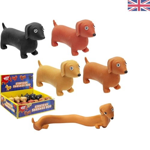 Cute stretchy sausage dog toy - cute,
