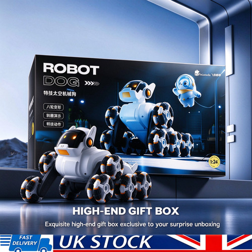 Remote control robot dog toy - robot,