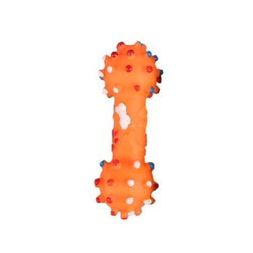 Squeaky dumbbell pet - dumbbell,