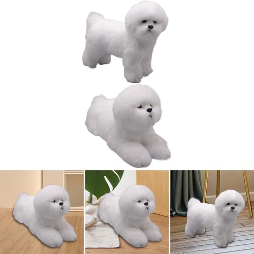 Realistic dog plush toy - plush,