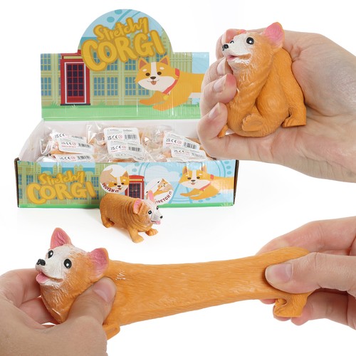 Stretchy corgi dog toy - dog, kids