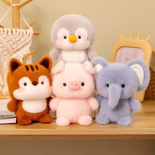Cute penguin plush - plush, soft
