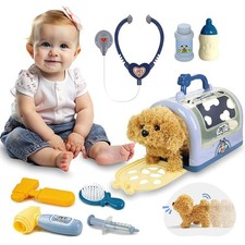 Kids 9 PCs Vet Play Set