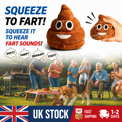 Funny talking poop plush - poop,