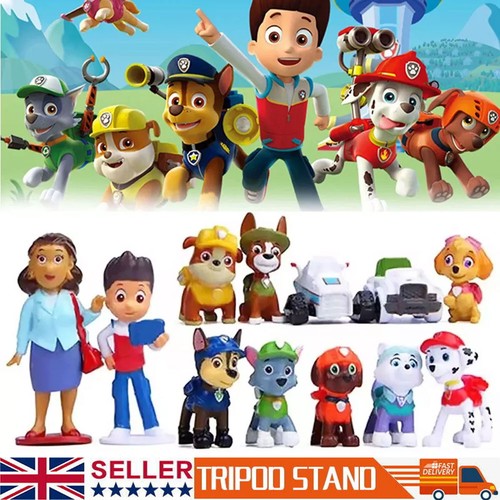 12pcs action figures puppy - action,