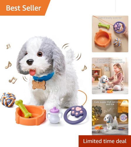 Interactive walking dog toy - dog,