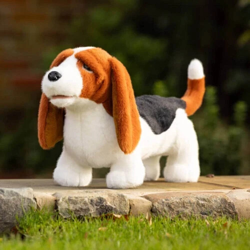 Lemieux toy puppy dog basset - lemieux,